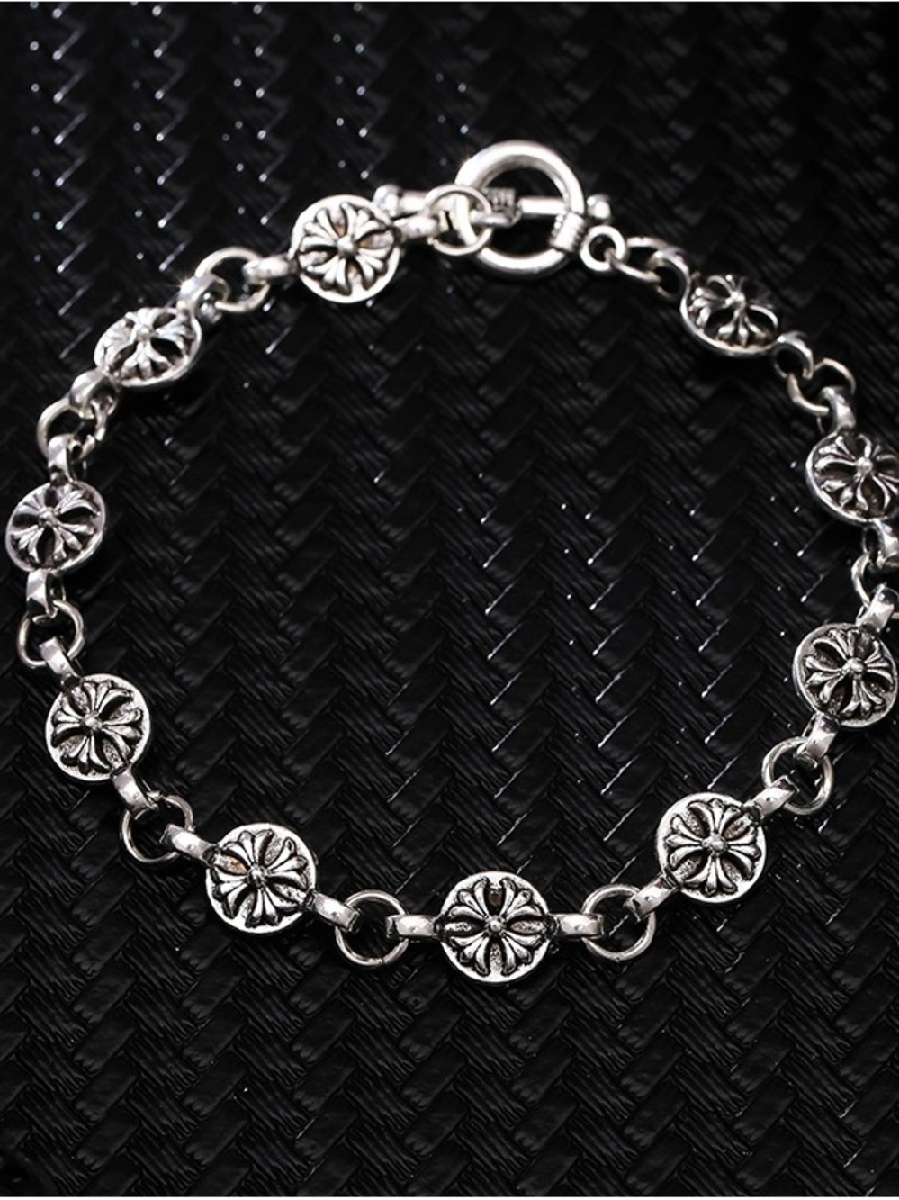 Floral Link Bracelet